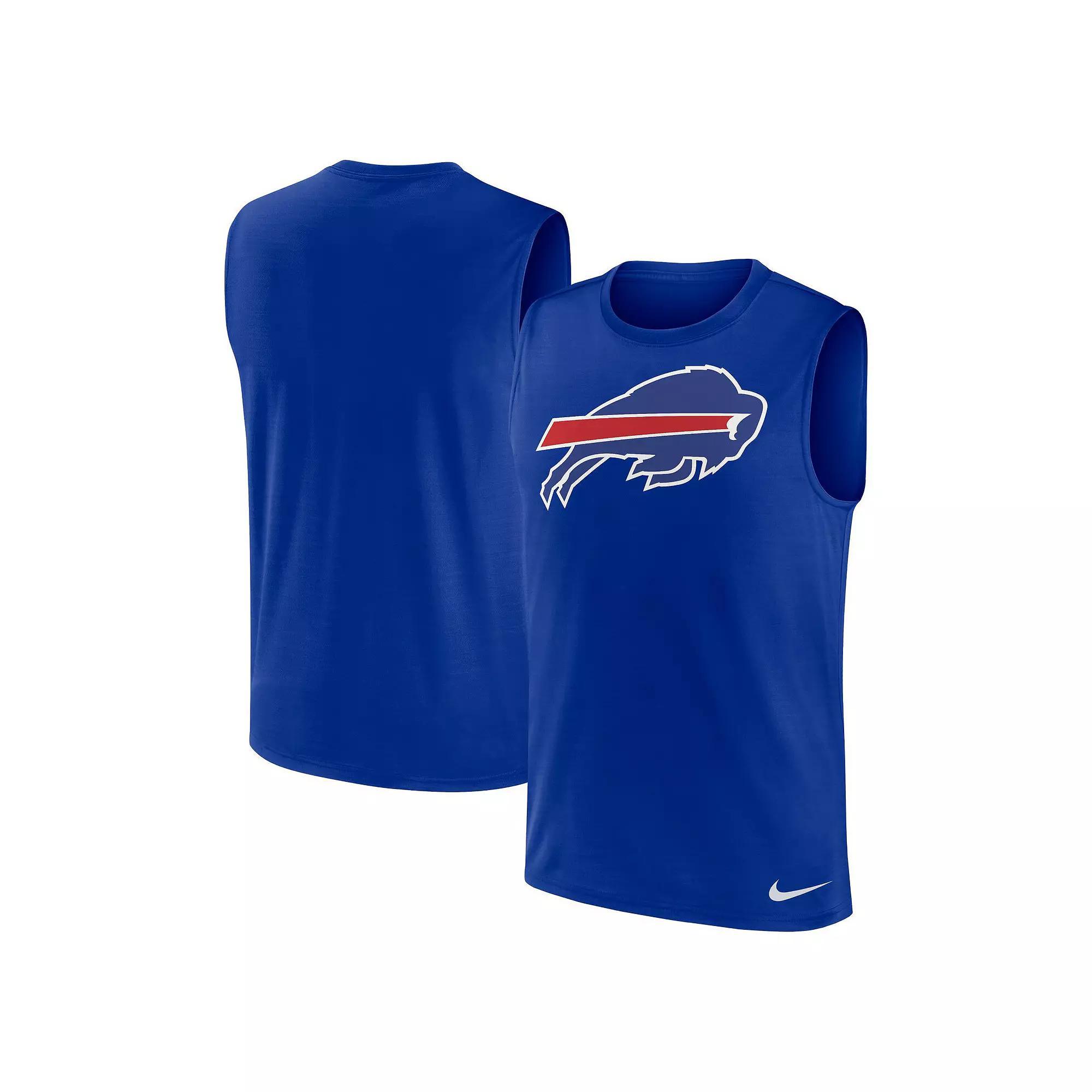 Men's Nike Royal Buffalo Bills Blitz Legend Muscle Perform Tank Top, Size: Medium, Blue Product Image