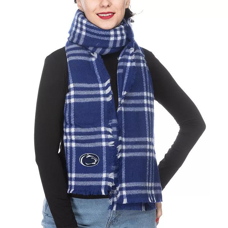 Womens ZooZatz Penn State Nittany Lions Plaid Blanket Scarf Product Image