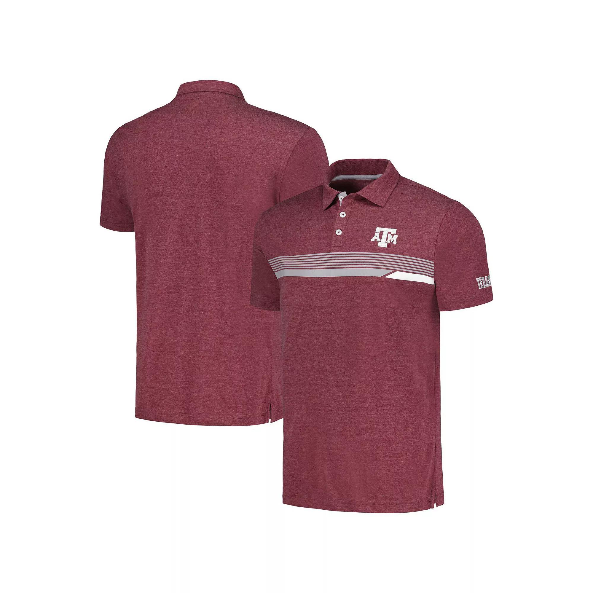 Men's Colosseum  Maroon Texas A&M Aggies No Problemo Polo, Size: 3XL, Red Product Image