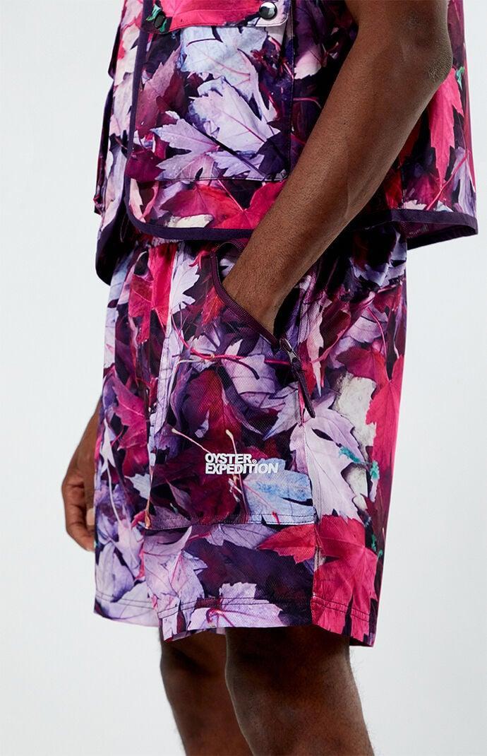OYSTER EXPEDITION Men's Leaf Camo Surplus Shorts Product Image