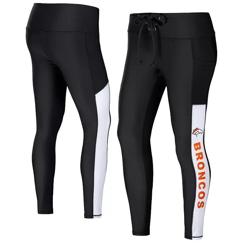 Women's WEAR by Erin Andrews Black Los Angeles Rams Leggings, Size: Large Product Image