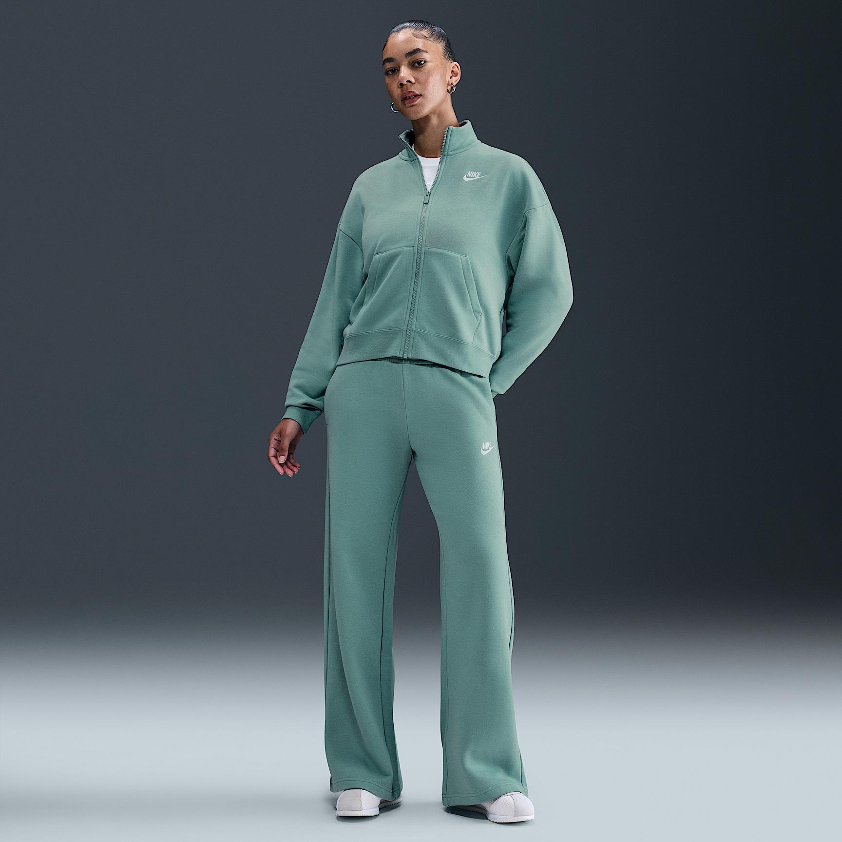Nike Sportswear Club Fleece Women's Mid-Rise Wide-Leg Sweatpants Product Image