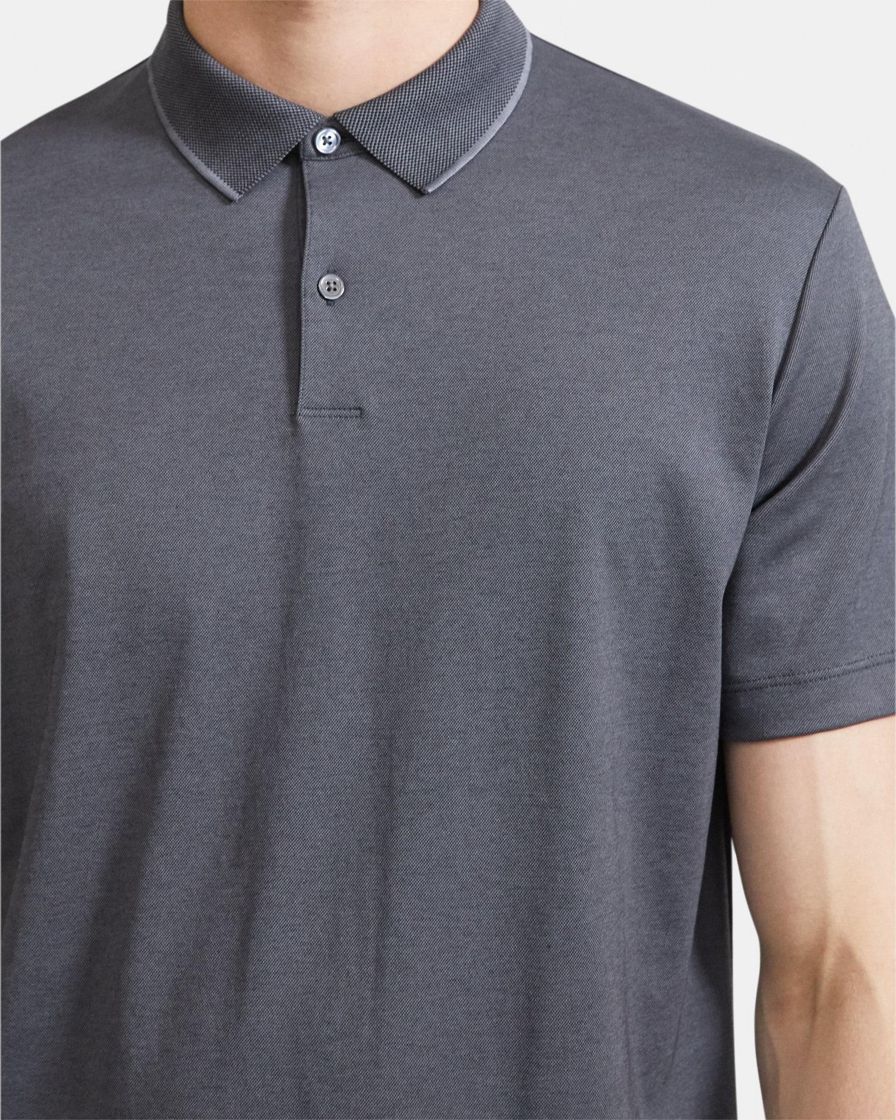 Standard Polo Shirt in Piqué Cotton Product Image