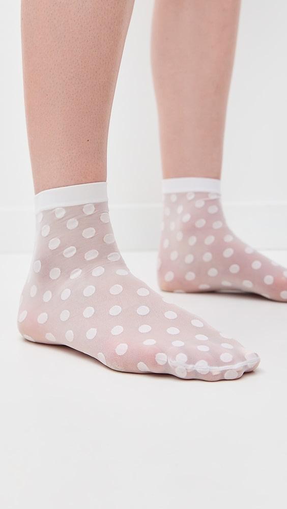 Wolford Dot Socks | Shopbop Product Image