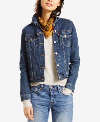 Levi's(r) Womens Original Trucker (Deep Lichen ) Women's Vest Product Image