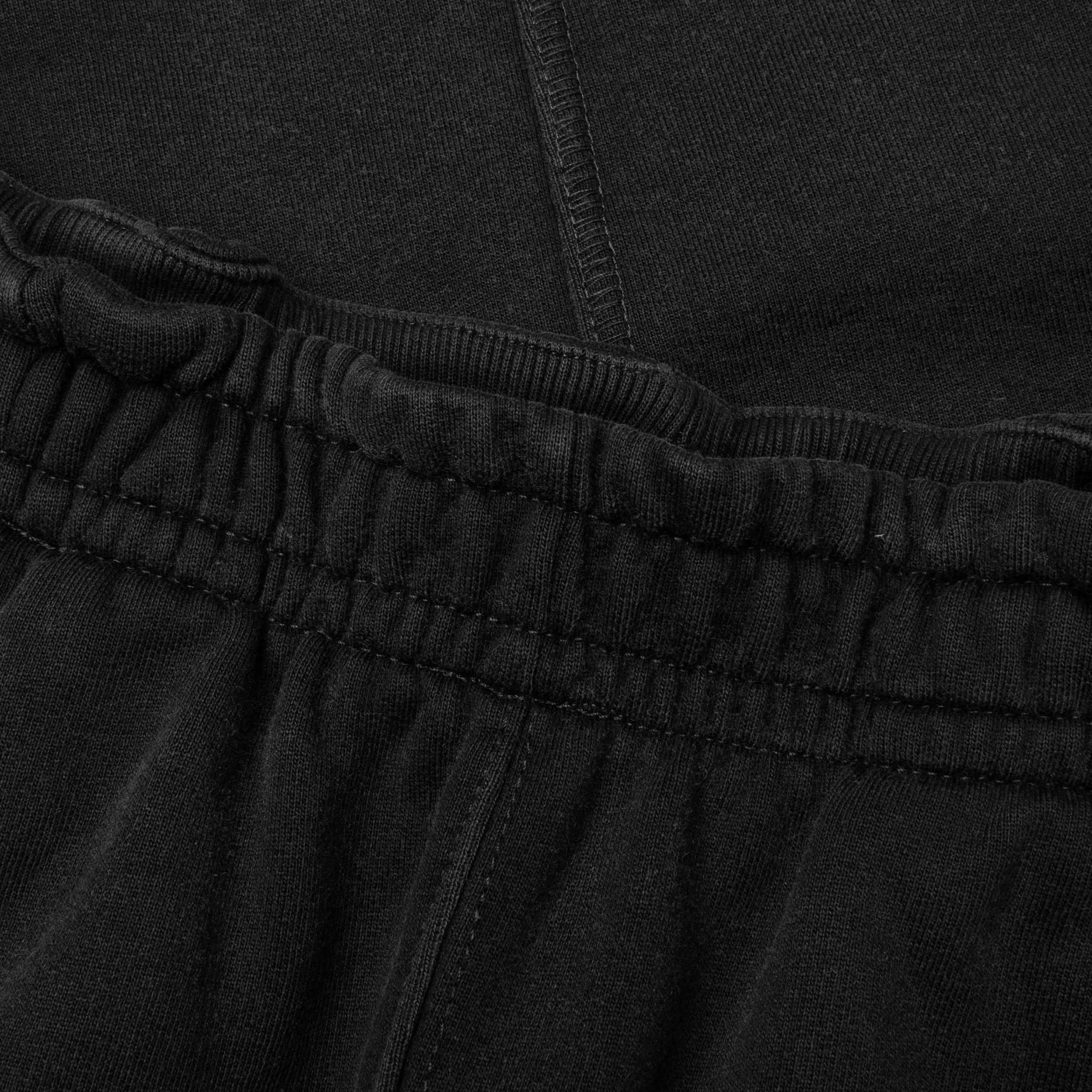 Feature x Represent Step Hem Sweatpants - Stained Black Male Product Image