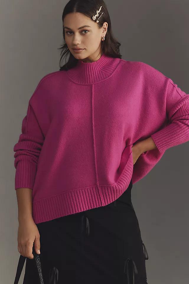 The Gretchen Cozy Mock-Neck Sweater by Maeve Product Image