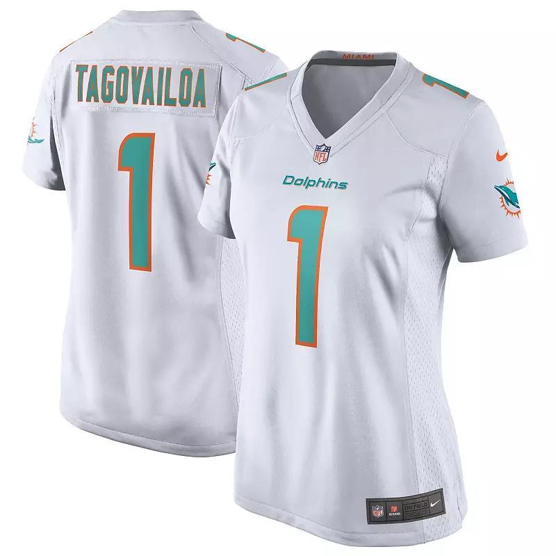 Women's Nike Tua Tagovailoa White Miami Dolphins Game Jersey, Size: Small Product Image