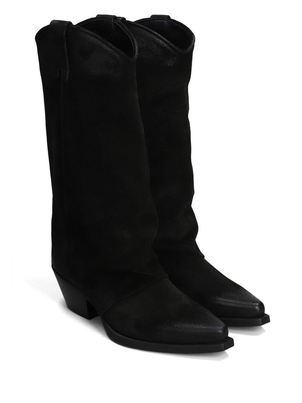 50mm suede Texan boots Product Image
