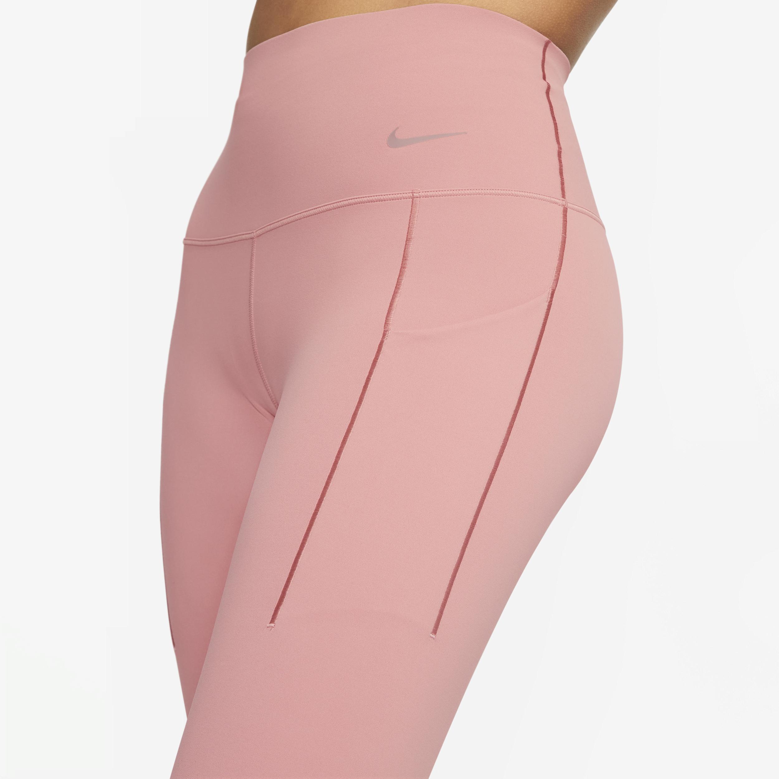Nike Universa Women's Medium-Support High-Waisted Cropped Leggings with Pockets Product Image