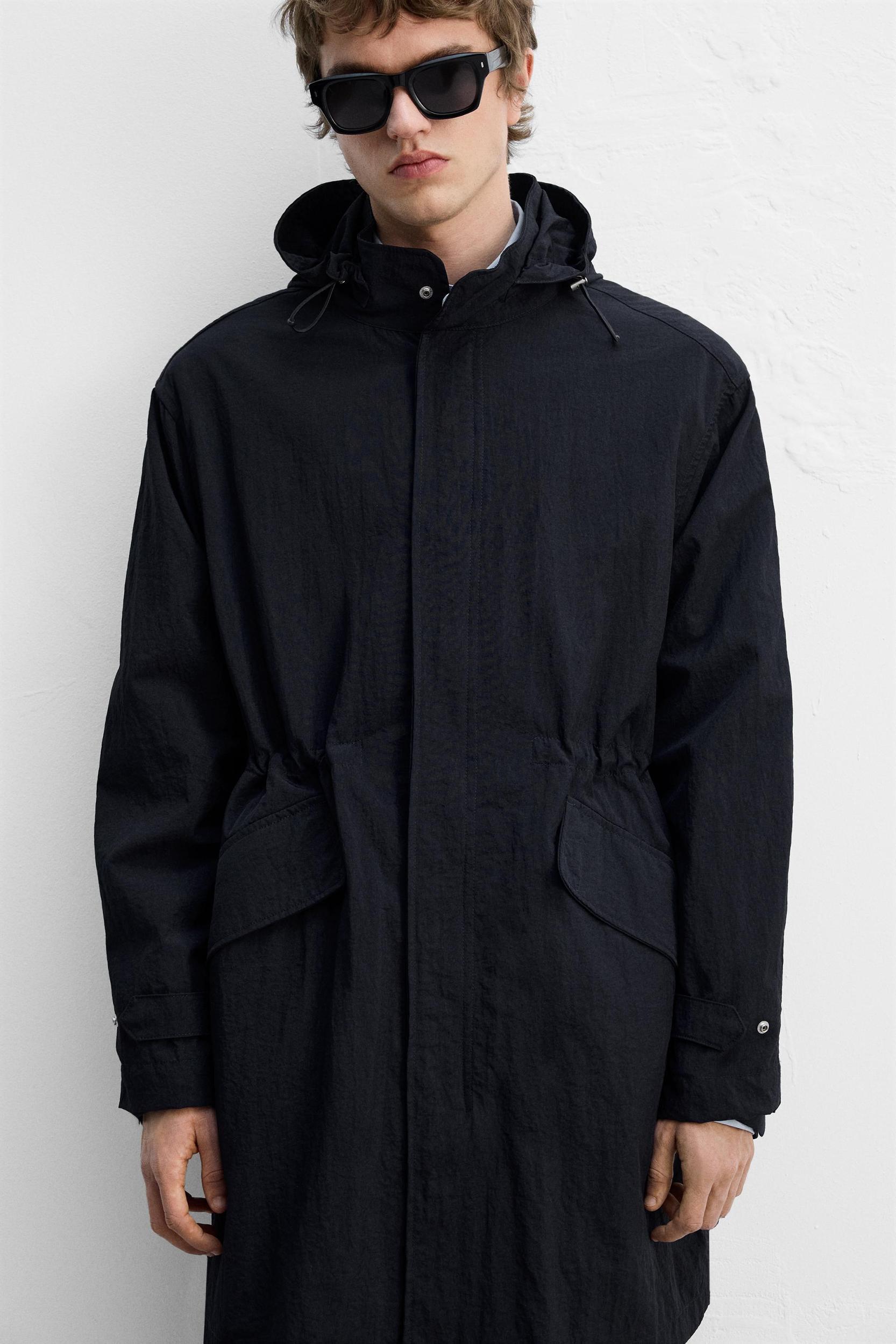 REGULAR FIT TECHNICAL PARKA Product Image
