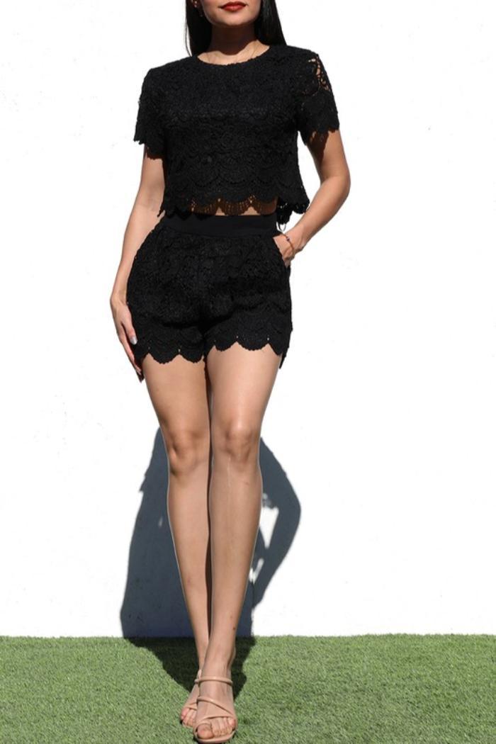 Lace Top & Short Product Image