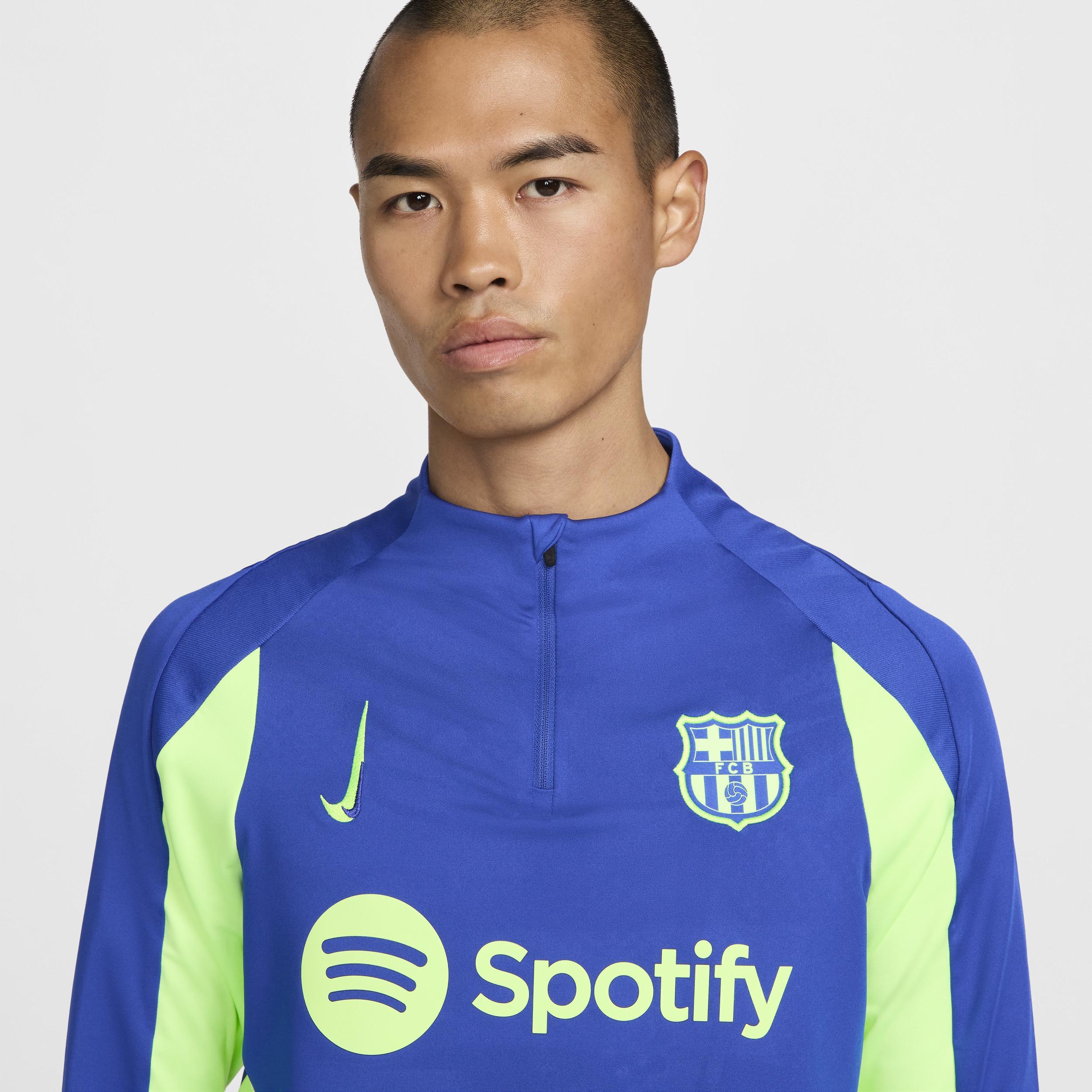 FC Barcelona Strike Third Nike Mens Dri-FIT Soccer Knit Drill Top Product Image