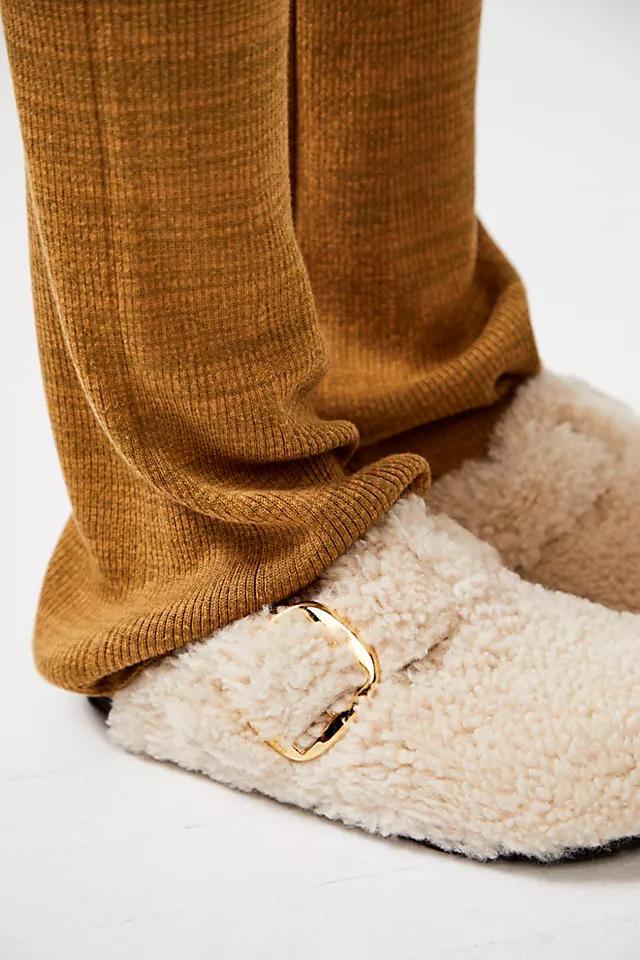 Birkenstock Boston Big Buckle Teddy Shearling Clogs Product Image