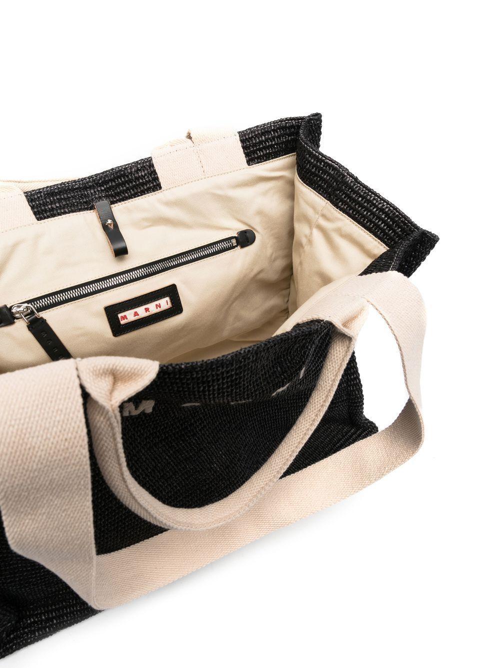 embroidered-logo tote bag Product Image