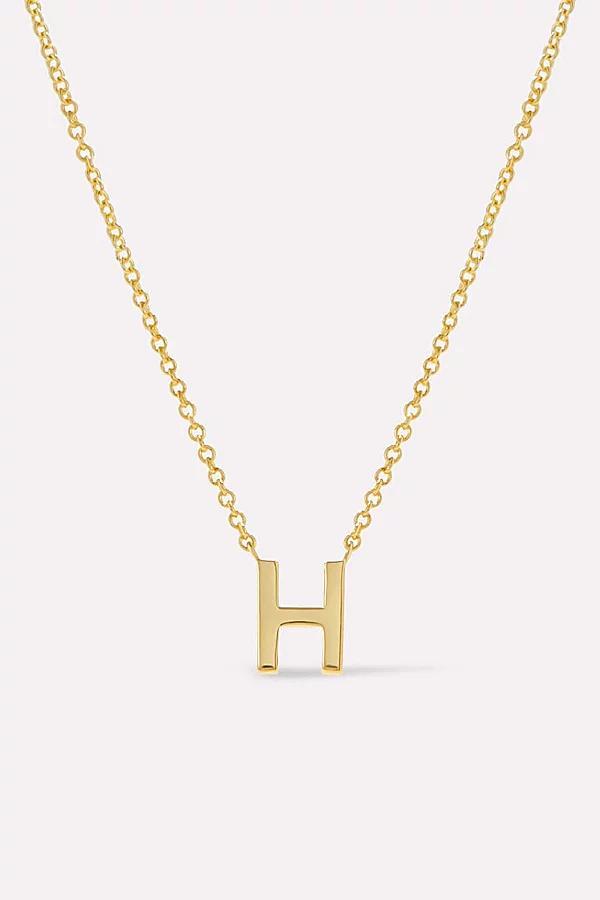 Ana Luisa Gold Letter Initial Necklace, Womens at Urban Outfitters Product Image