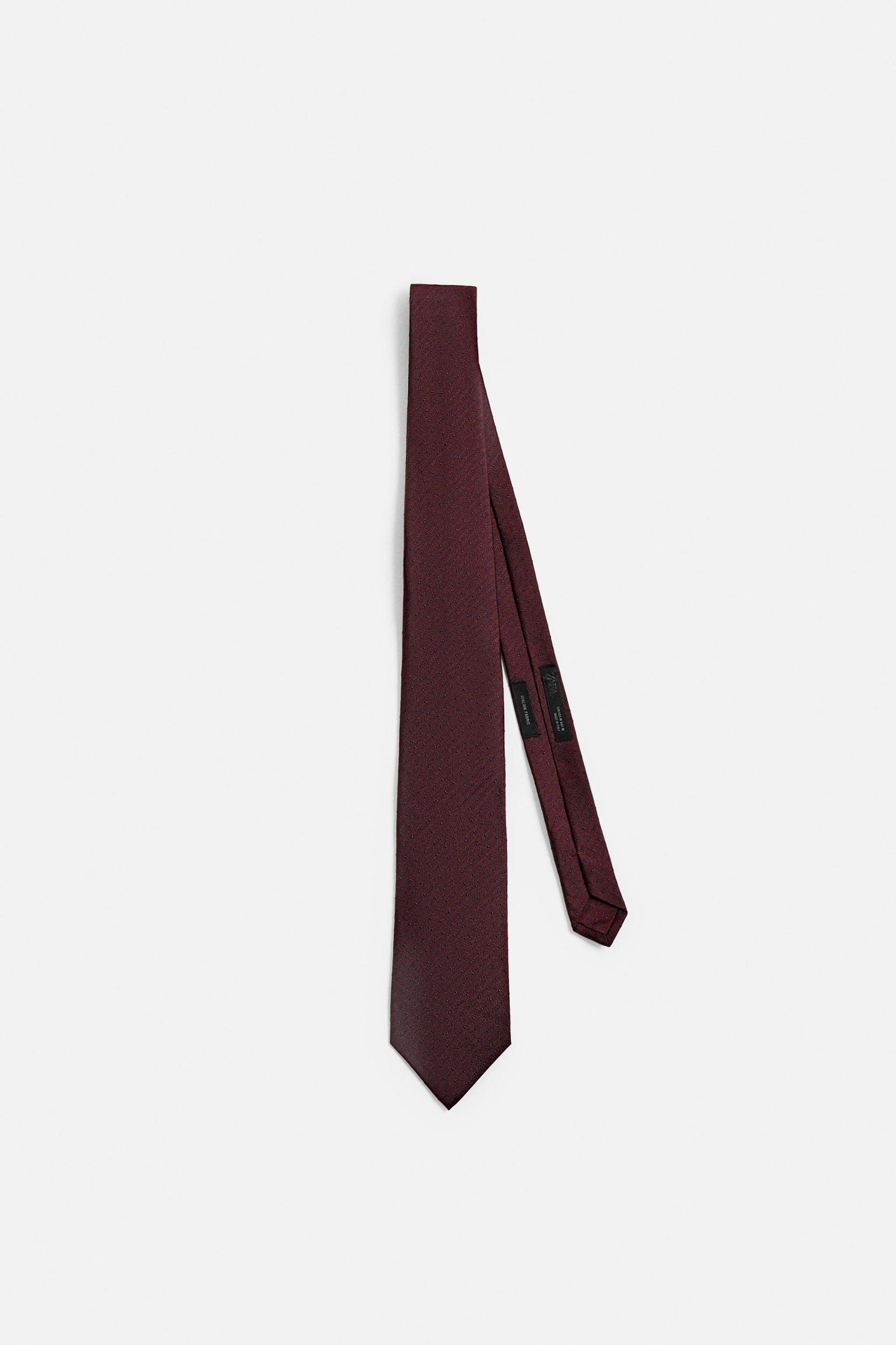 100% SILK POLKA DOT TIE Product Image
