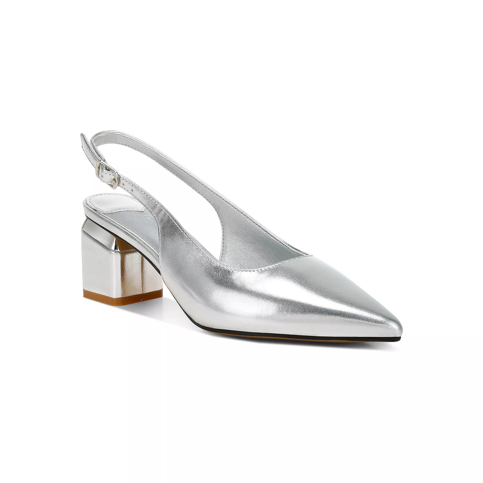 London Rag Zofoya Women's Heeled Sandals, Size: 7, Silver Product Image