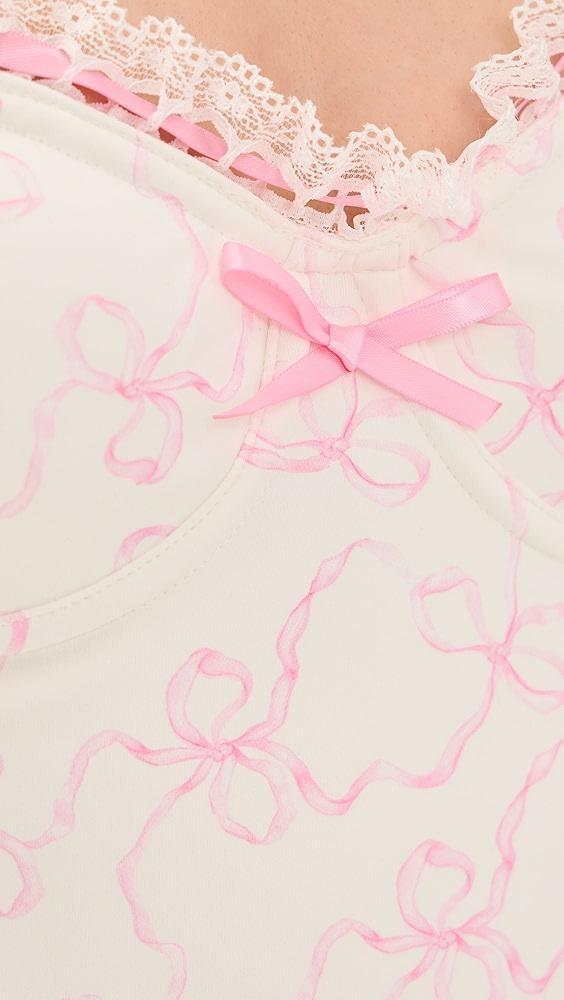 LoveShackFancy Brooksie One Piece | Shopbop Product Image