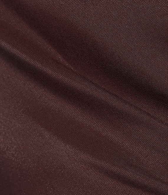 Alex Evenings Sleeveless Asymmetrical Neck Front Slit Dress Product Image
