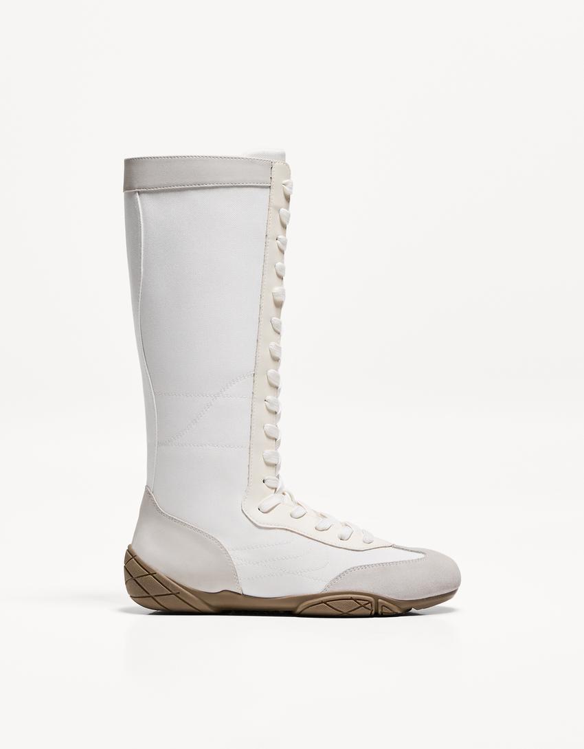 Boxing high-top sneakers Product Image