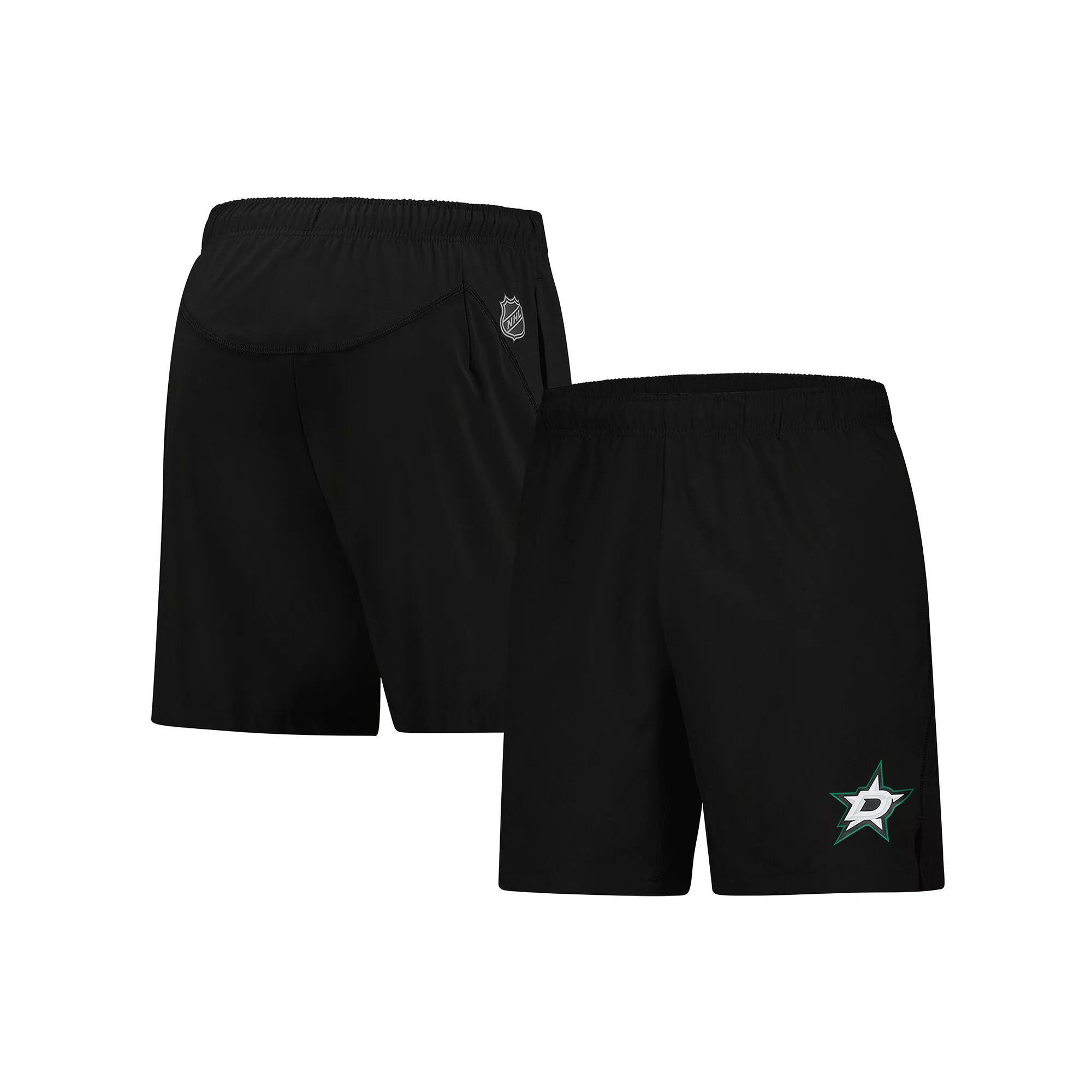 Mens Fanatics Black Dallas Stars Tech Training Shorts Product Image