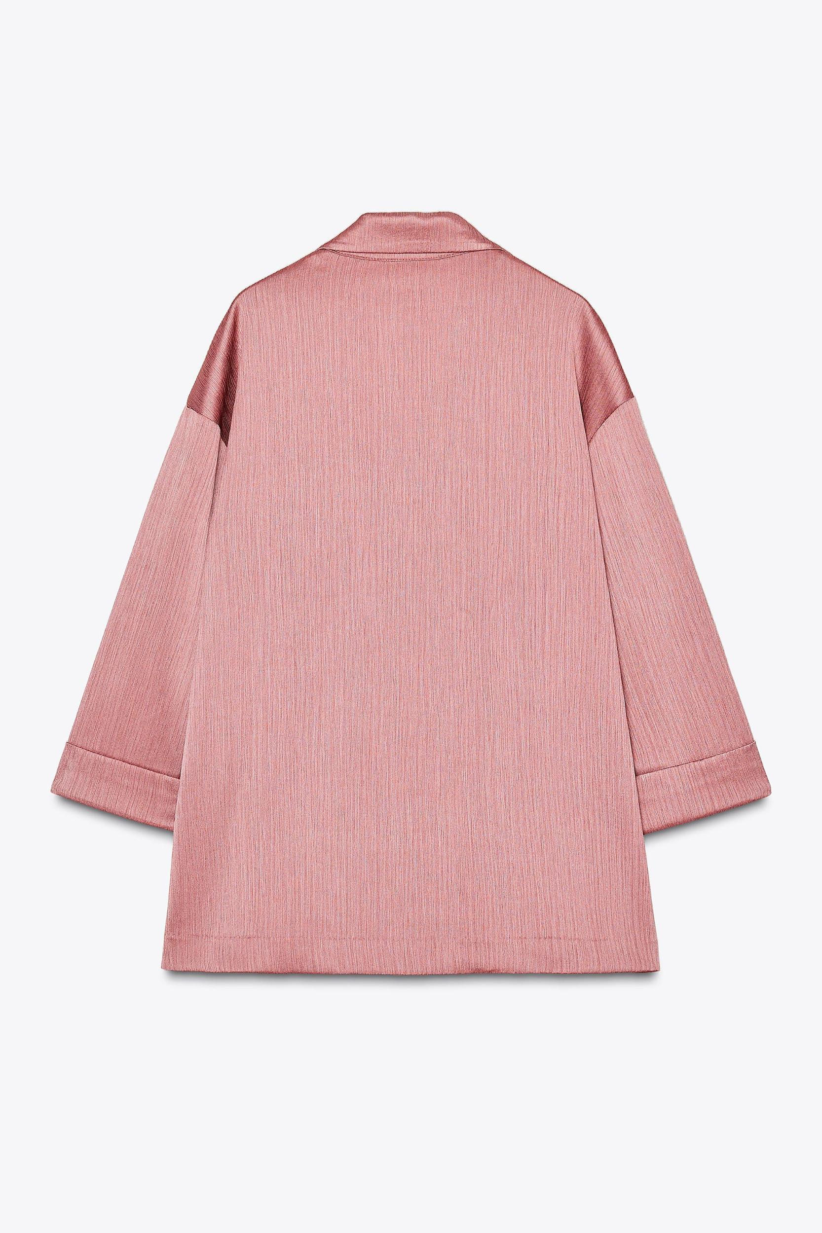 WRINKLED LOOK BLAZER Product Image
