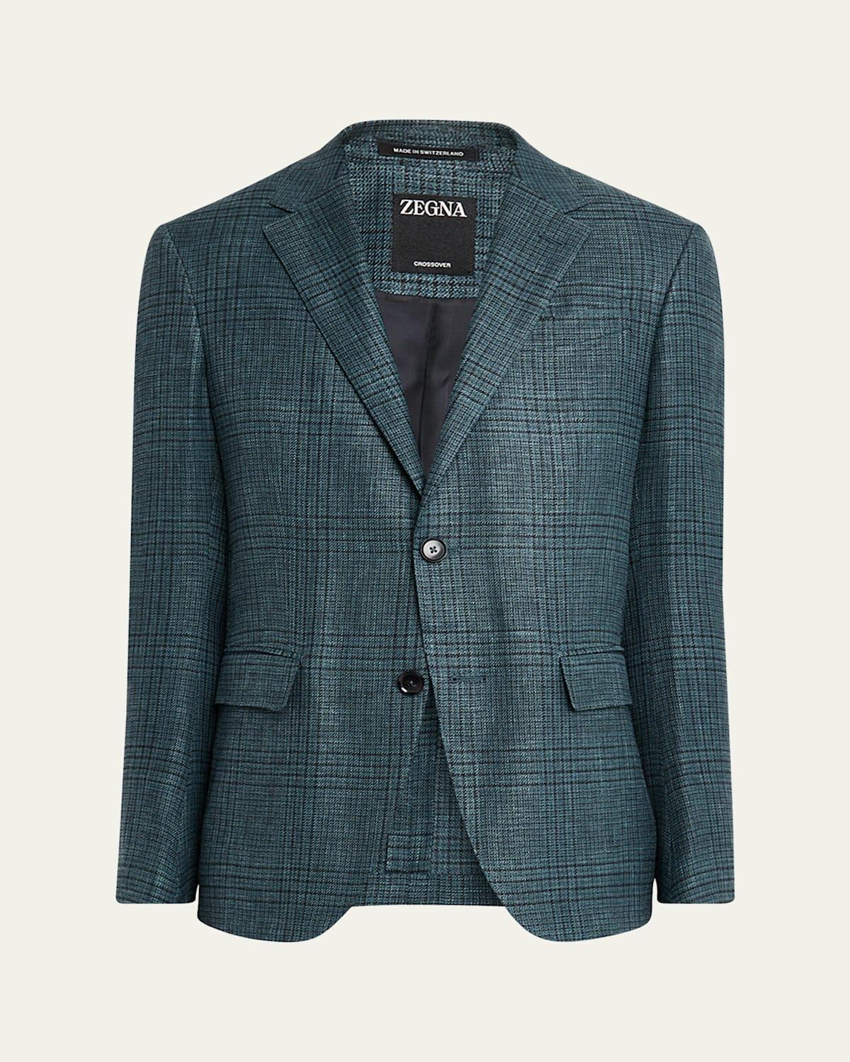 Mens Crossover Prince of Wales Sport Coat Product Image