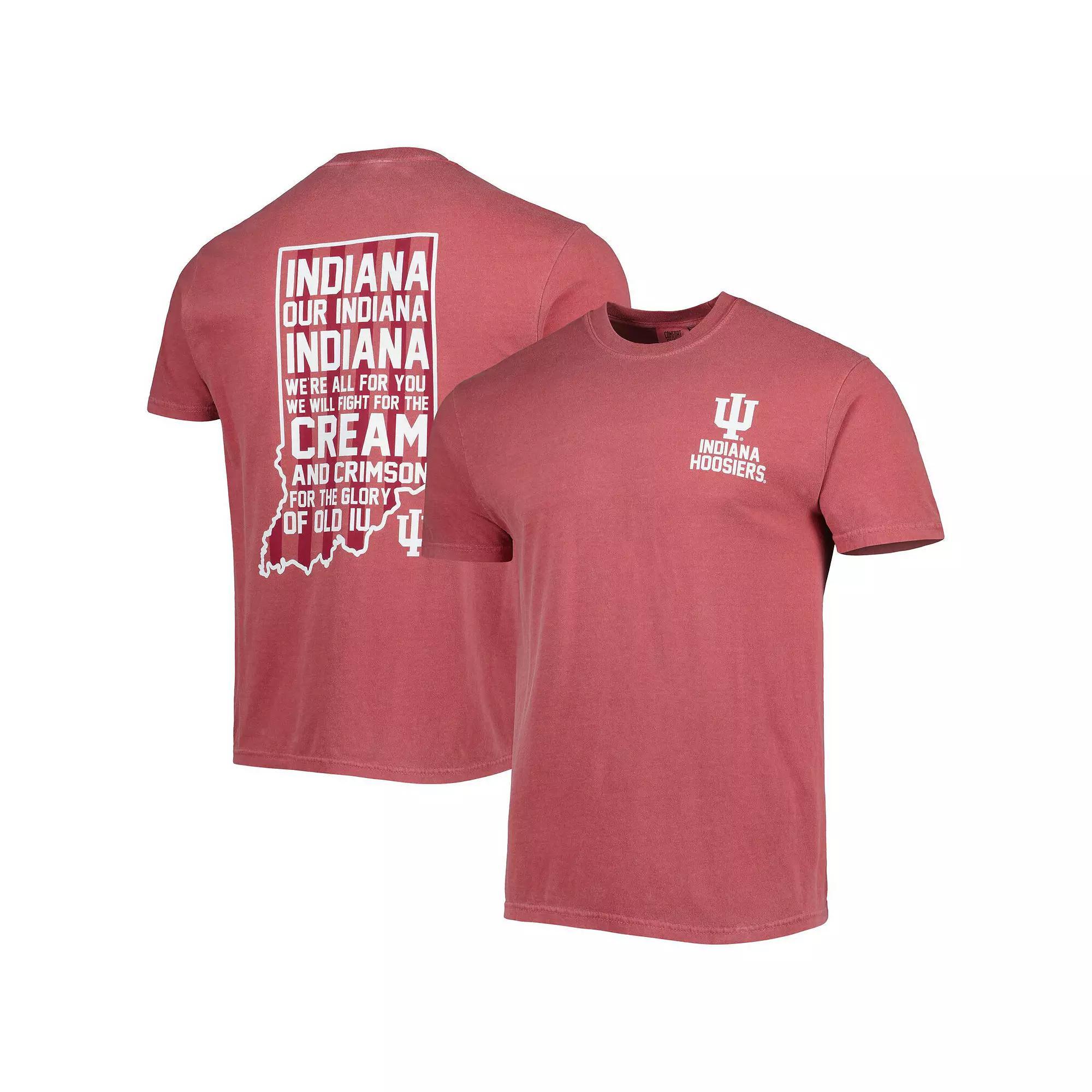 Mens Crimson Indiana Hoosiers Hyperlocal T-Shirt Product Image