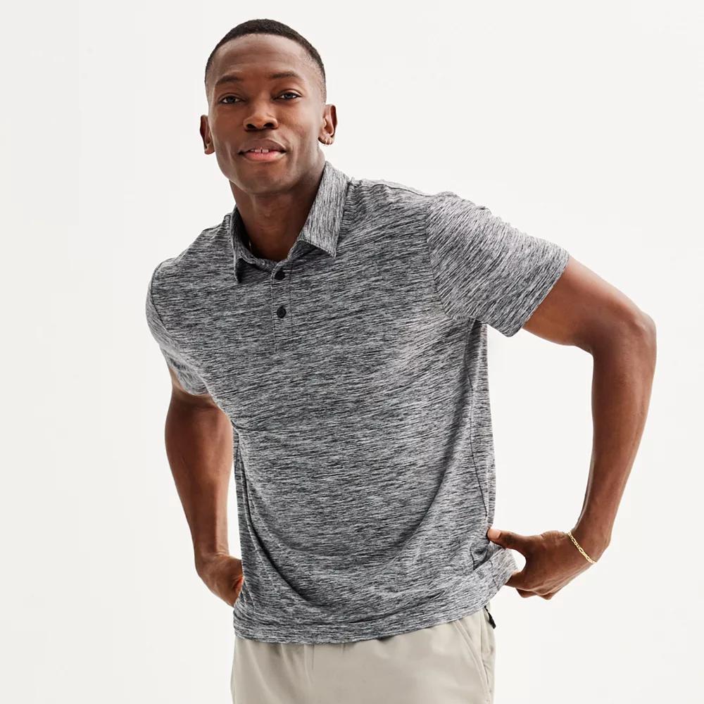 Men's FLX Luxury Soft Wander Polo, Size: Small, Light Blue Product Image