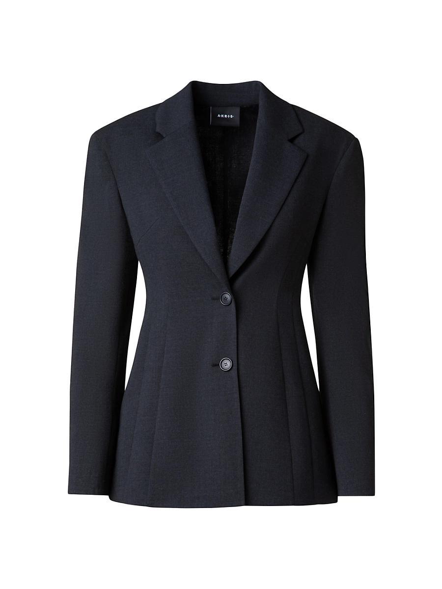 Womens Walker Virgin Wool-Blend Single-Breasted Blazer Product Image