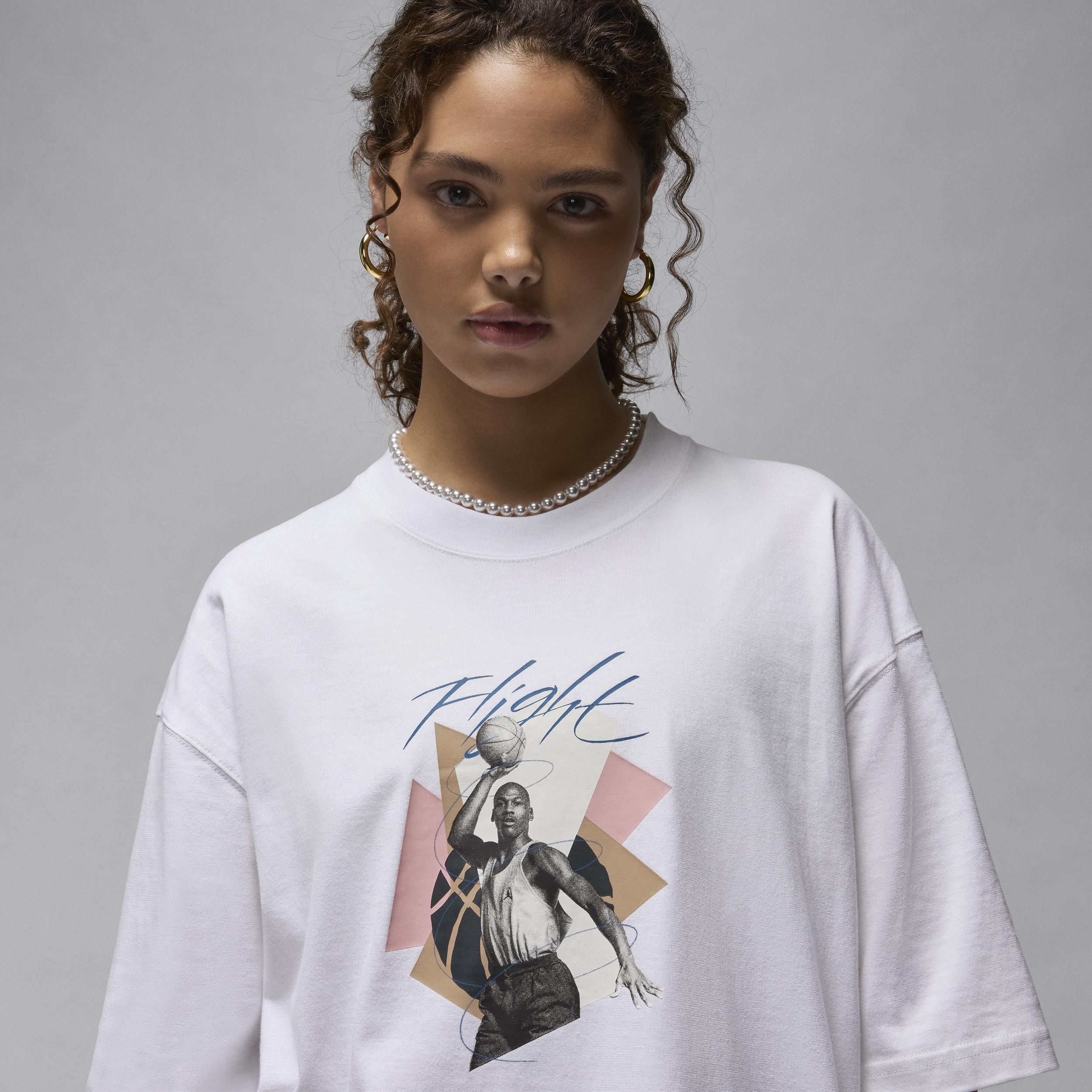 Jordan Womens Jordan GFX OS 2 Short Sleeve T-Shirt - Womens Product Image