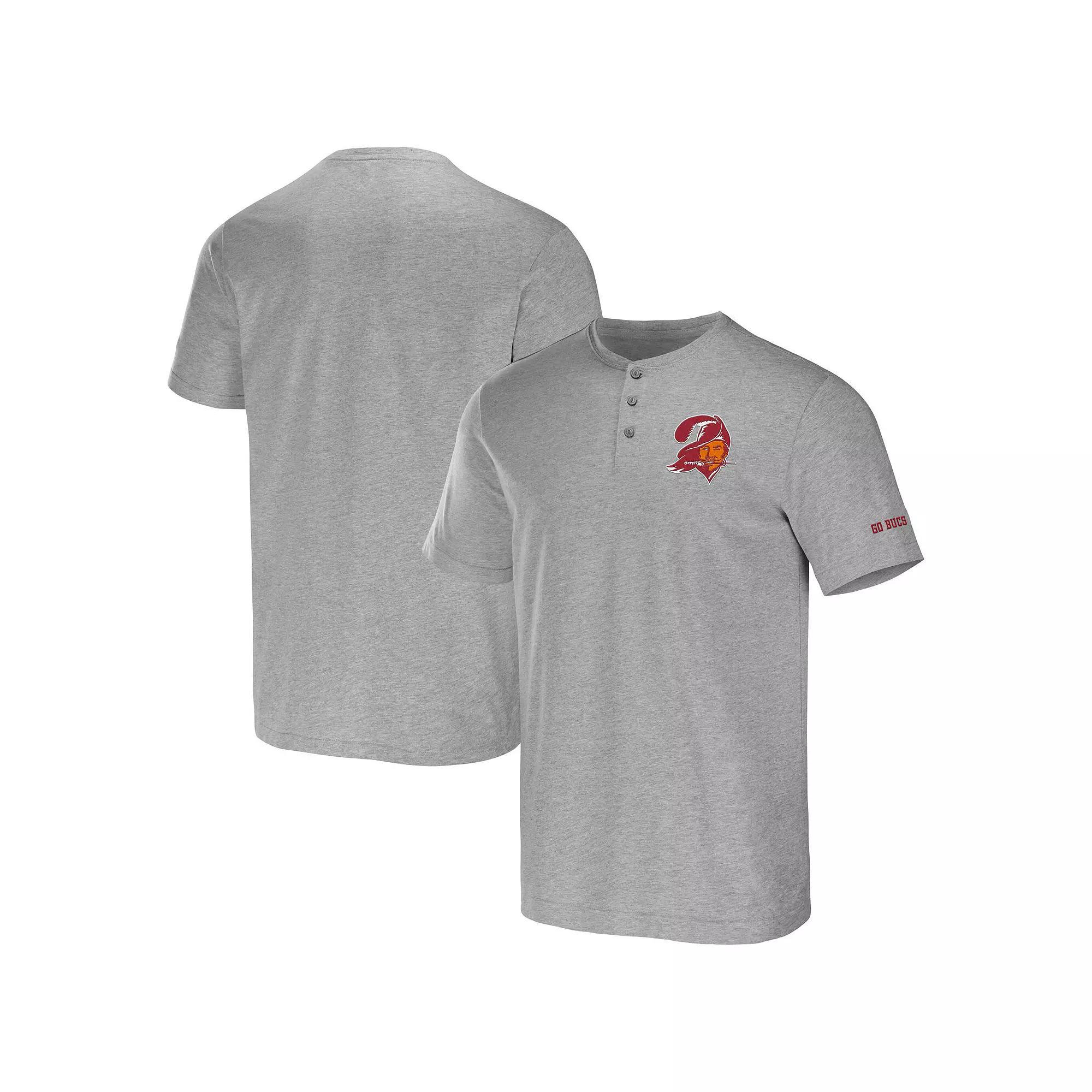 Men's NFL x Darius Rucker Collection by Fanatics Heather Gray Indianapolis Colts Henley T-Shirt, Size: Small, Grey Product Image