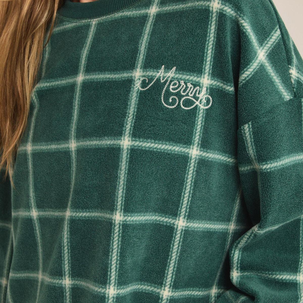 Z Supply Plaid LS Top Product Image