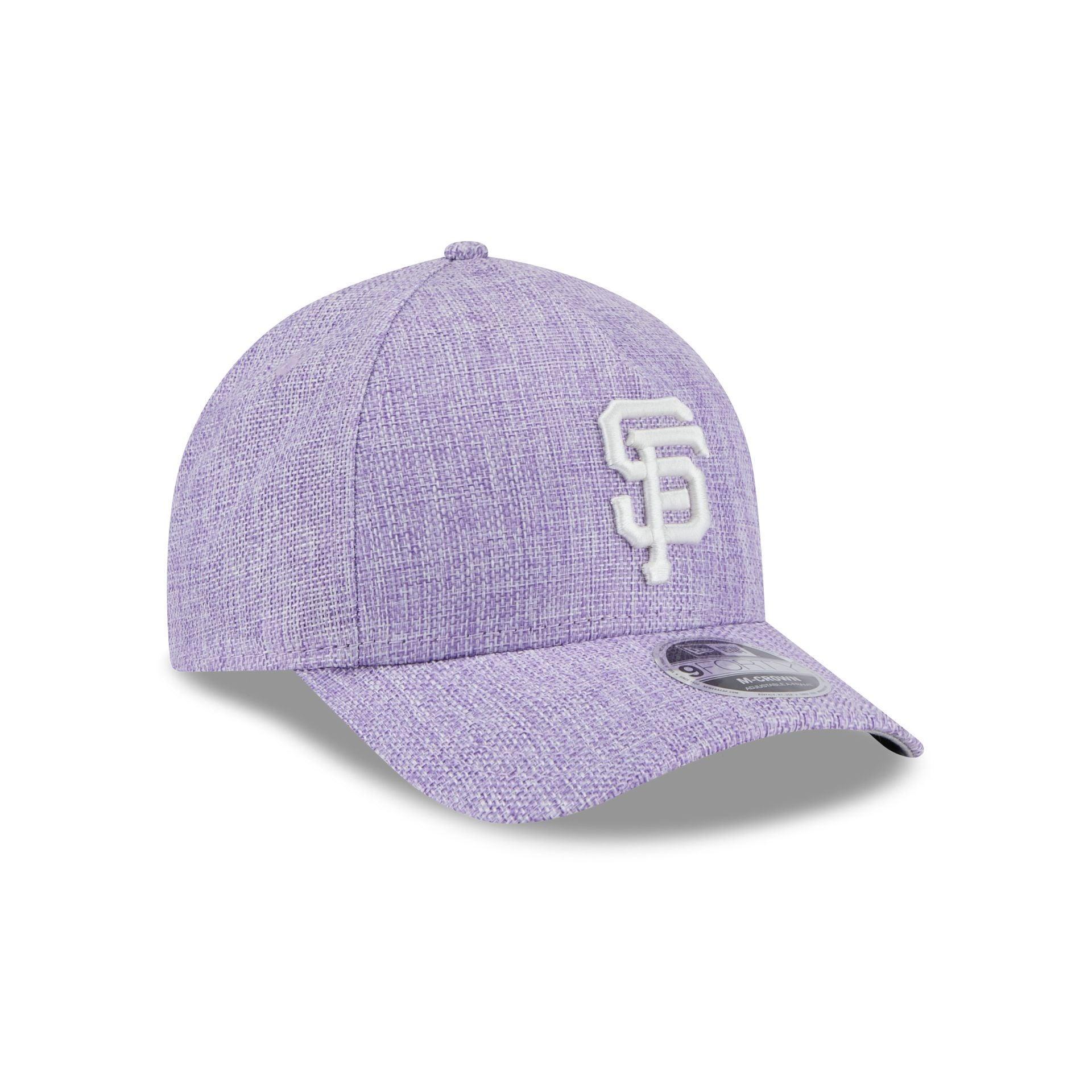 San Francisco Giants Cotton Weave Purple 9FORTY M-Crown A-Frame Snapback Hat Male Product Image