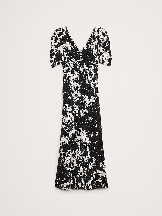 Matte Silk Maxi Dress Product Image