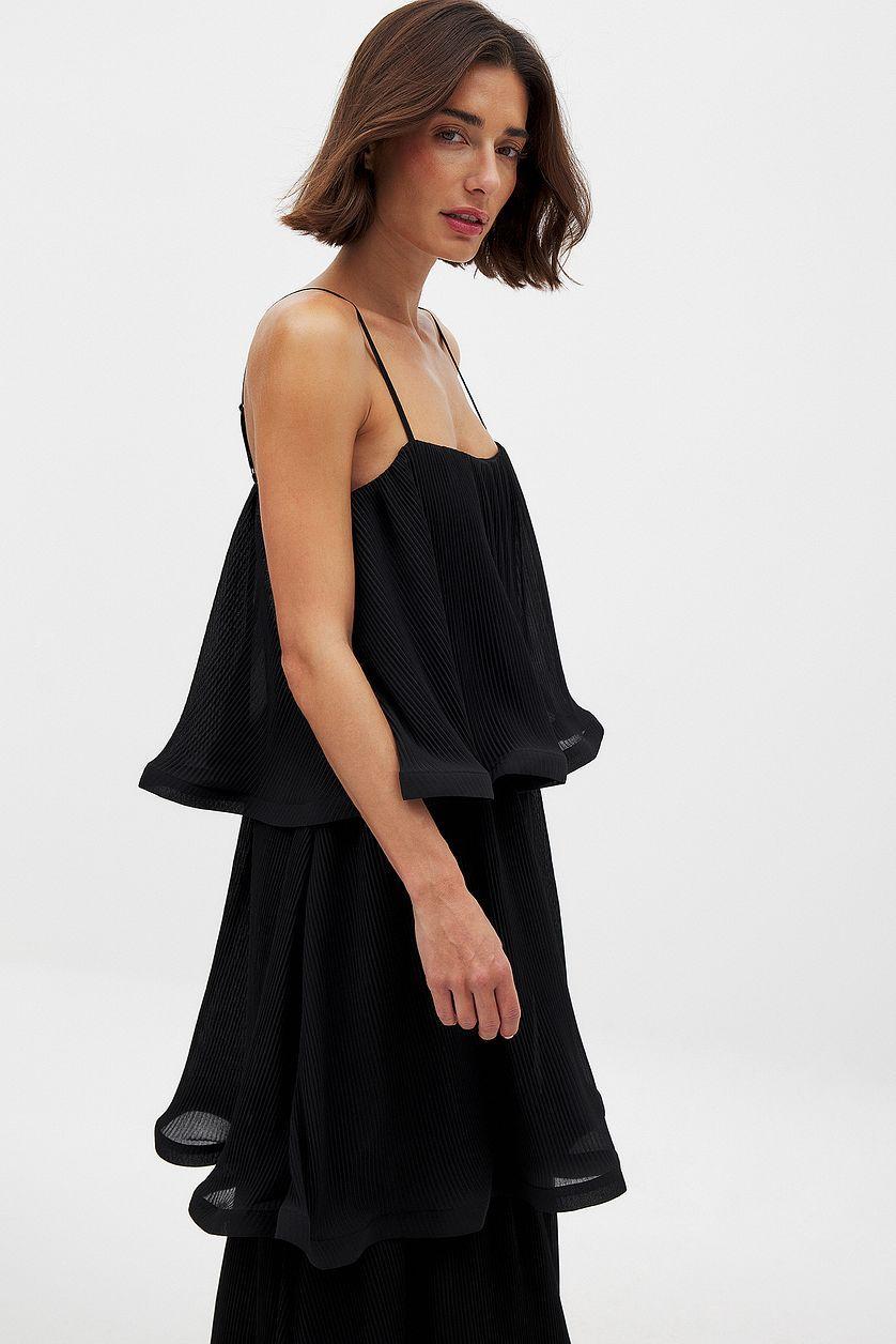 Flounce Maxi Dress Product Image