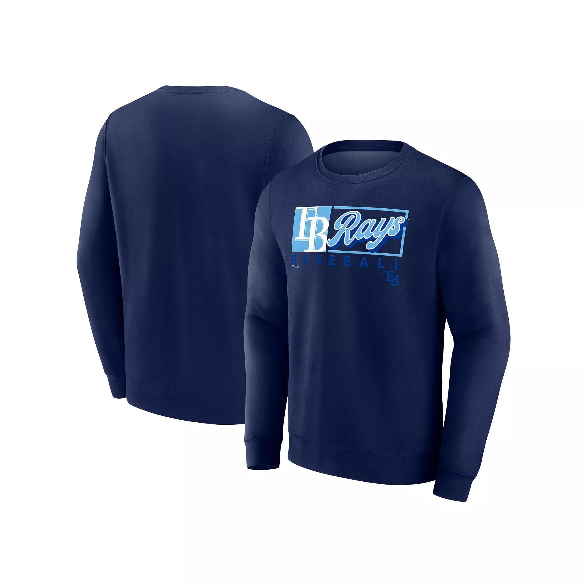 Men's Profile Navy Houston Astros Big & Tall Pullover Sweatshirt, Size: 4XLT, Blue Product Image