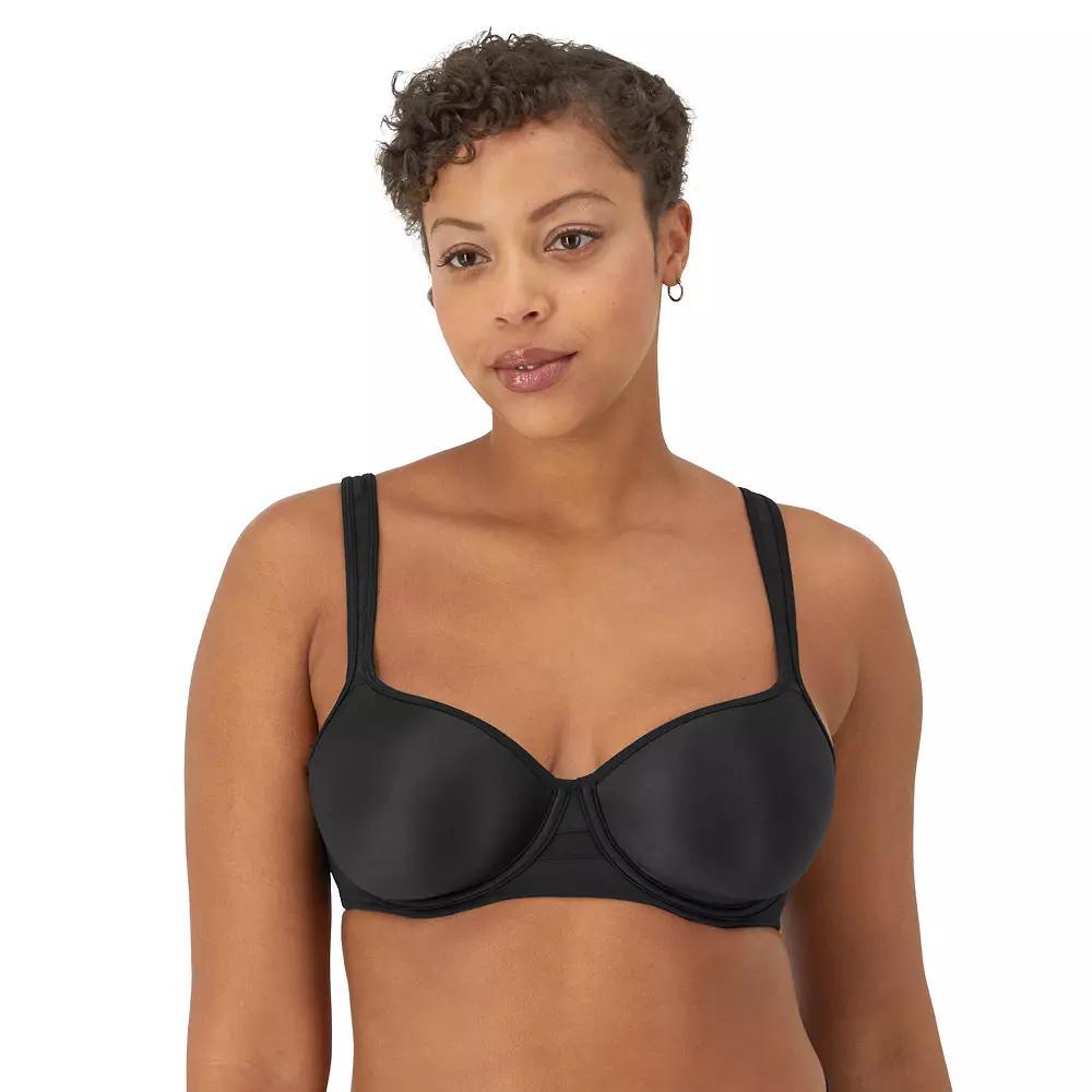 Bali One Smooth U Minimizer Underwire Full-Coverage Bra DF3490, Women's, Size: 42 Dd, Black Product Image