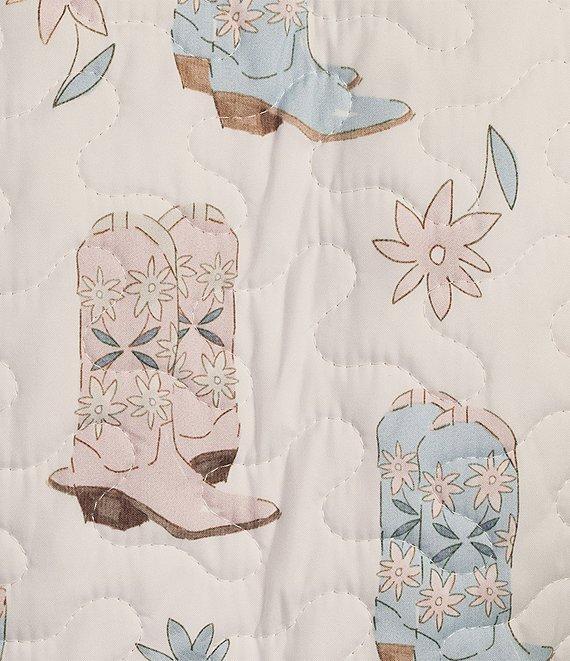 Ida Mae Home Daisy Boot Western Quilted Vest Product Image
