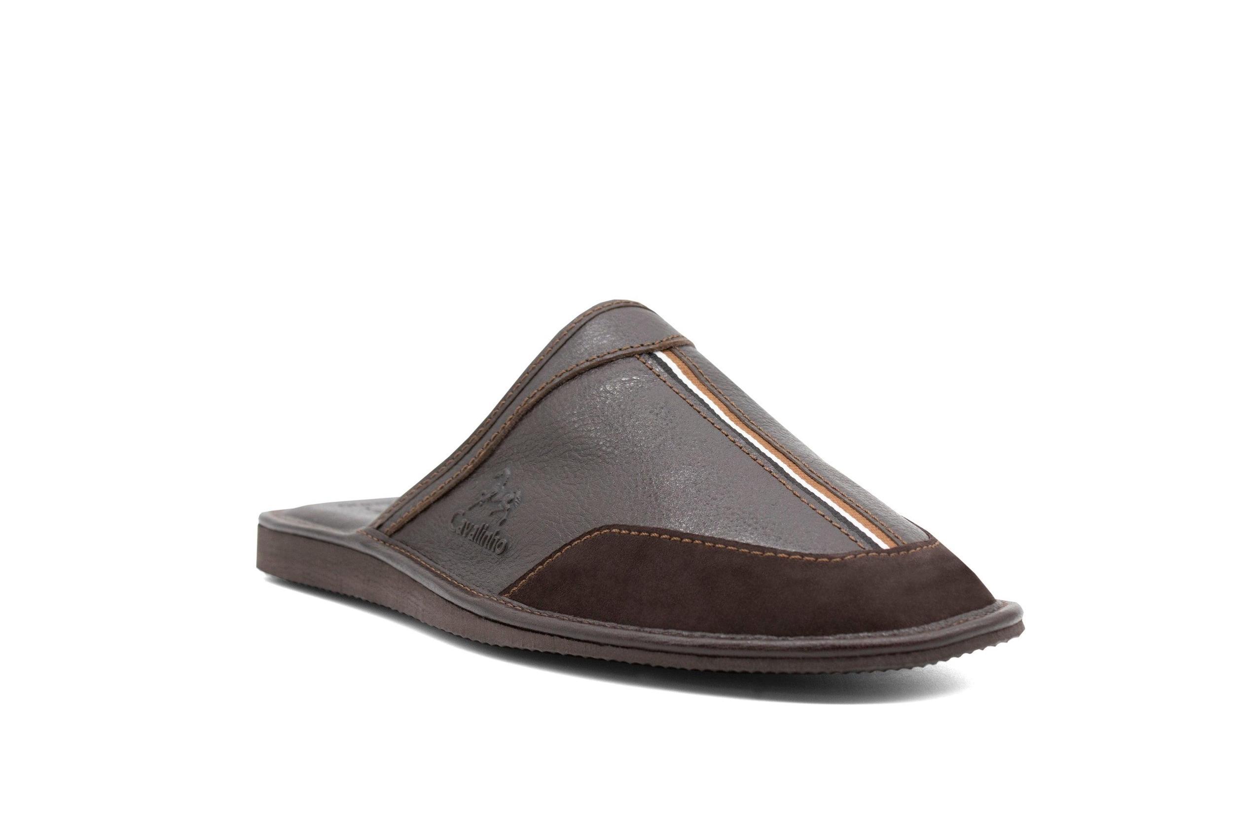 The Sailor Leather House Slippers Product Image