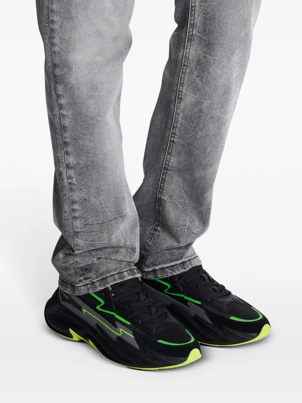Run-Row leather sneakers Product Image