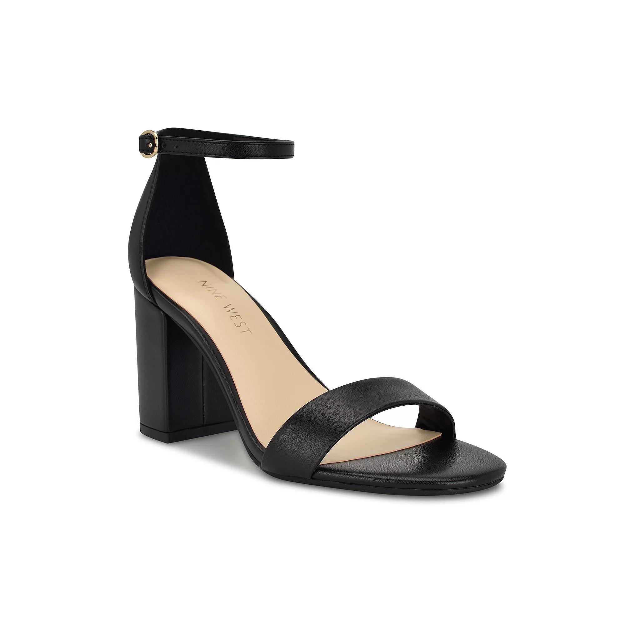 Nine West Tanela Women's Dress Sandals, Size: 6, Black Product Image
