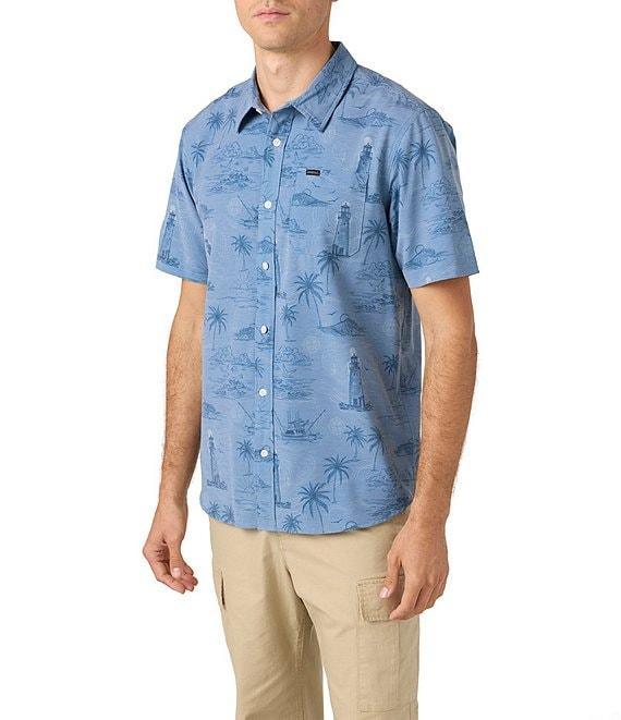 O'Neill TRVLR UPF Traverse Relaxed Fit Short Sleeve Printed Woven Shirt Product Image