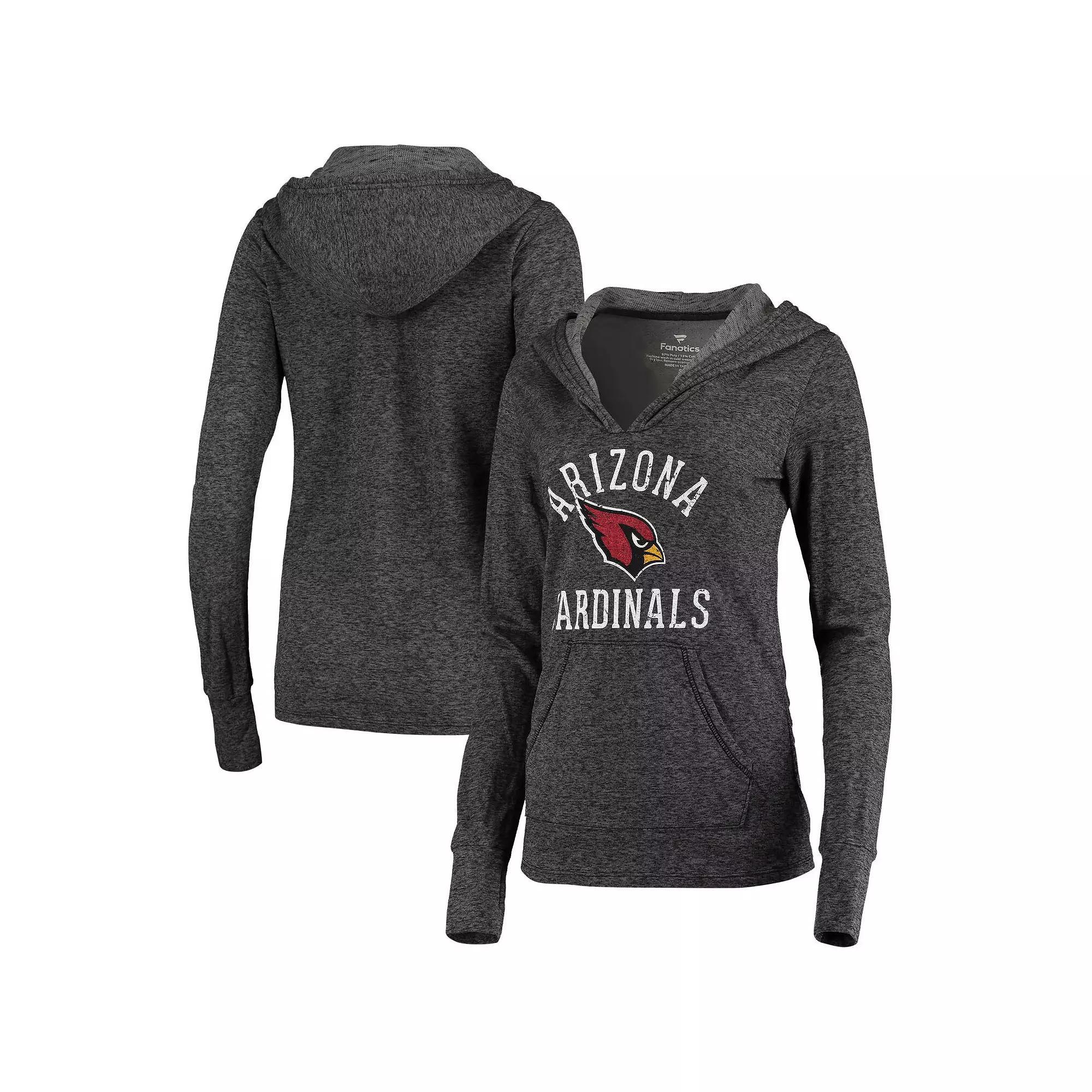 Womens Fanatics Branded Arizona Cardinals Doubleface Slub Pullover Hoodie Product Image