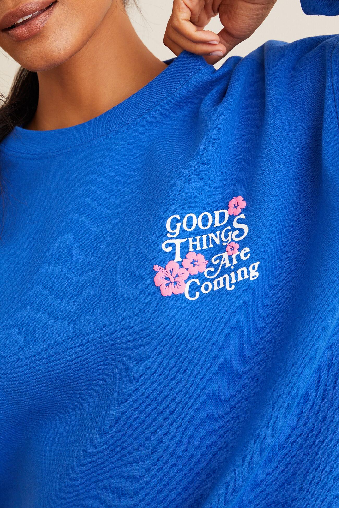Good Things Graphic Sweatshirt Product Image
