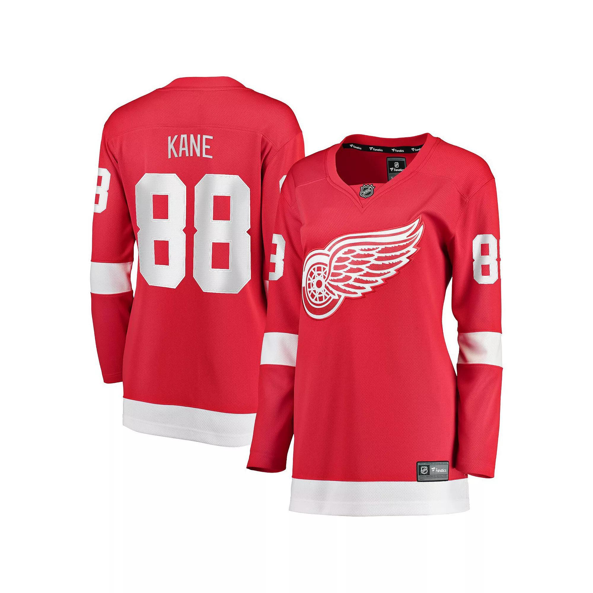 Women's Fanatics Branded Patrick Kane Red Detroit Red Wings Home Breakaway Player Jersey, Size: Large Product Image