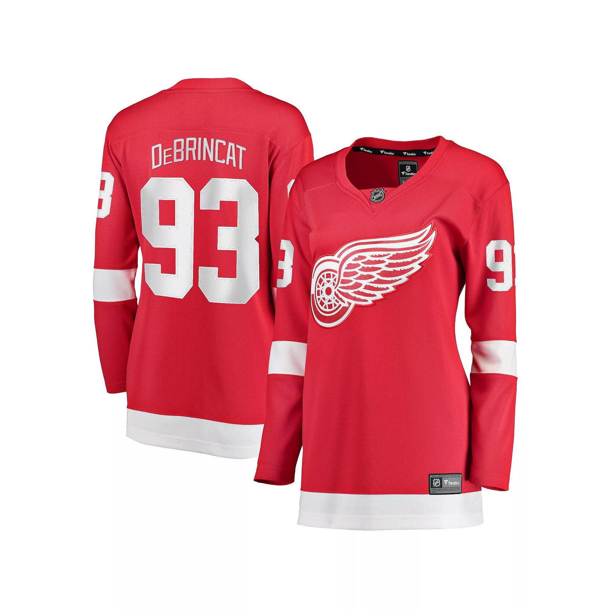Women's Fanatics Alex DeBrincat Red Detroit Red Wings Home Premier Breakaway Player Jersey, Size: Large Product Image
