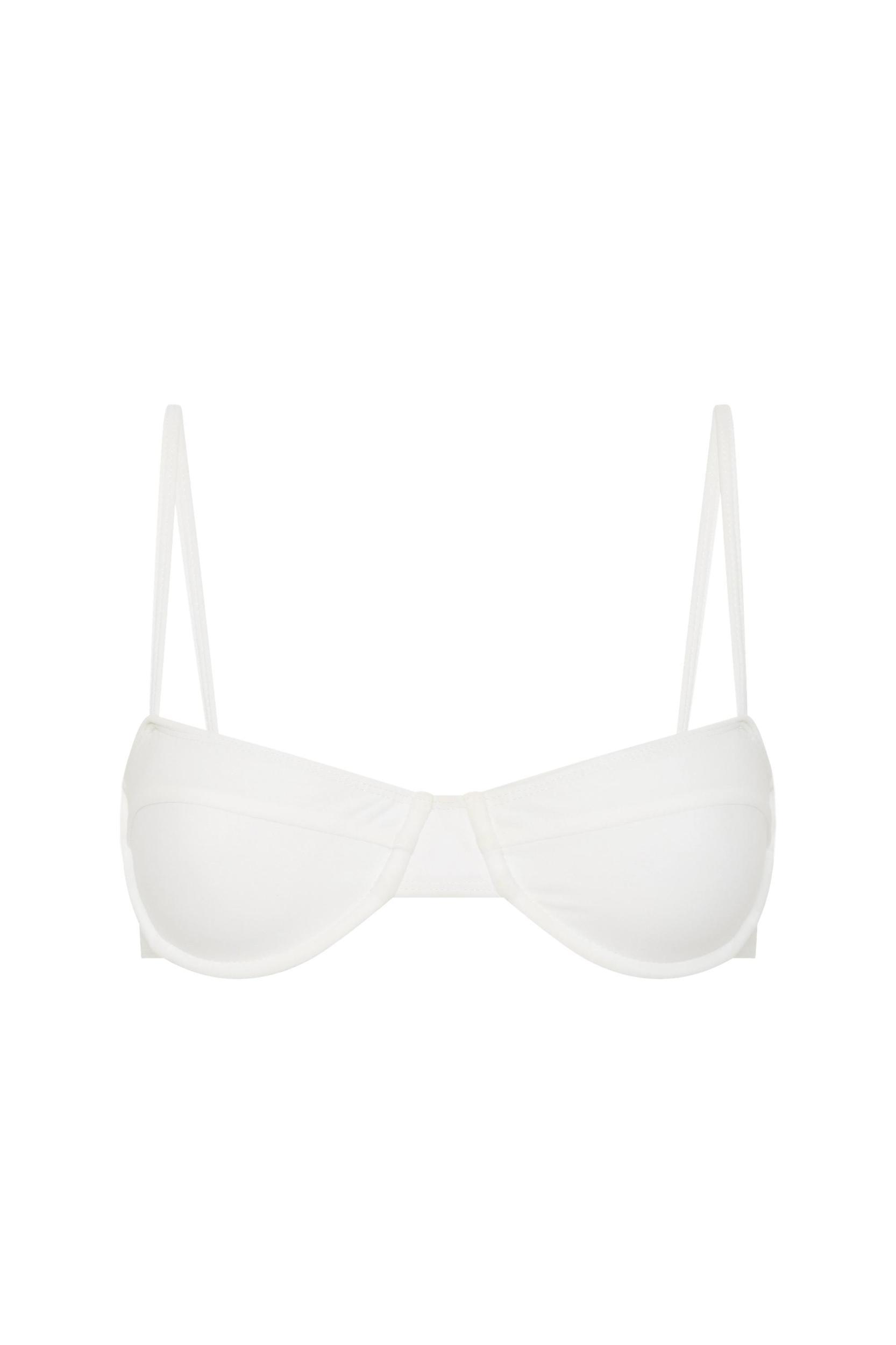 Jean Swim Top White - Final Sale Product Image