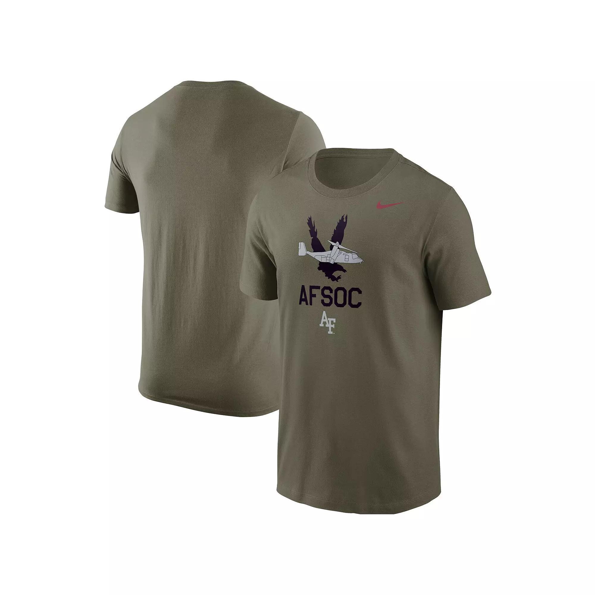 Mens Nike Olive Air Force Falcons Special Operations Command T-Shirt Product Image